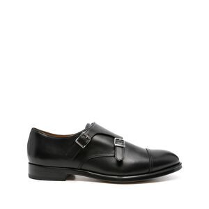Doucal's Black Monk Shoes Men